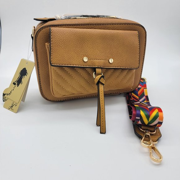 Crossbody Jolene Couture  color Mustard NWT - Picture 1 of 10